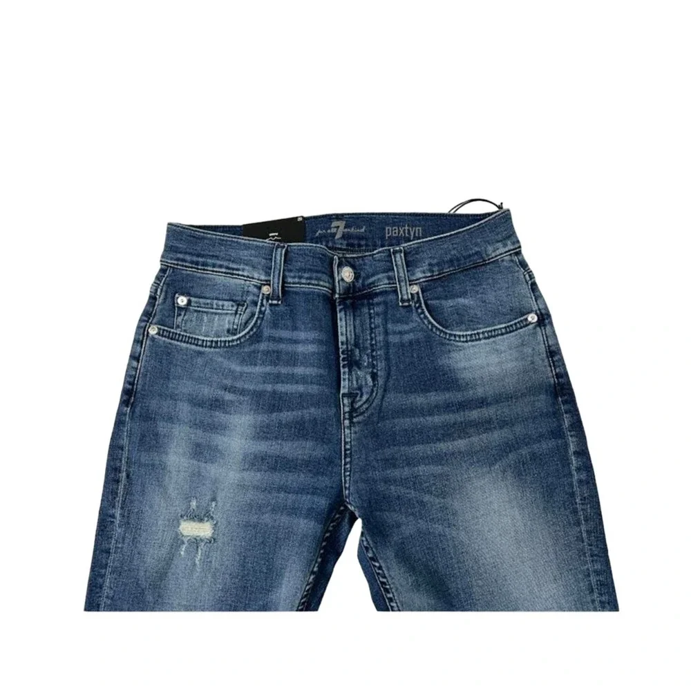 NWT!‎ 7 for All Mankind Paxtyn Superlative Skinny Jean 40W X 32L